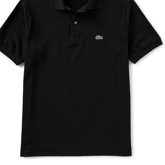 Lacoste | Tops | Lacoste Black Polo Timeless Icon | Poshmark